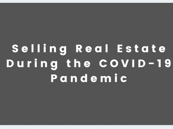 selling real estate covid-19 pandemic