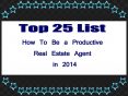 how to be productive in real estate in 2014