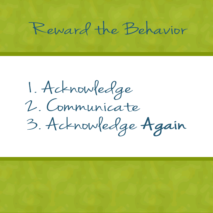 reward the referral behavior