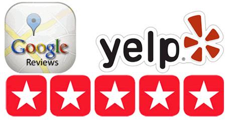 Yelp and Google Plus realtor reviews online